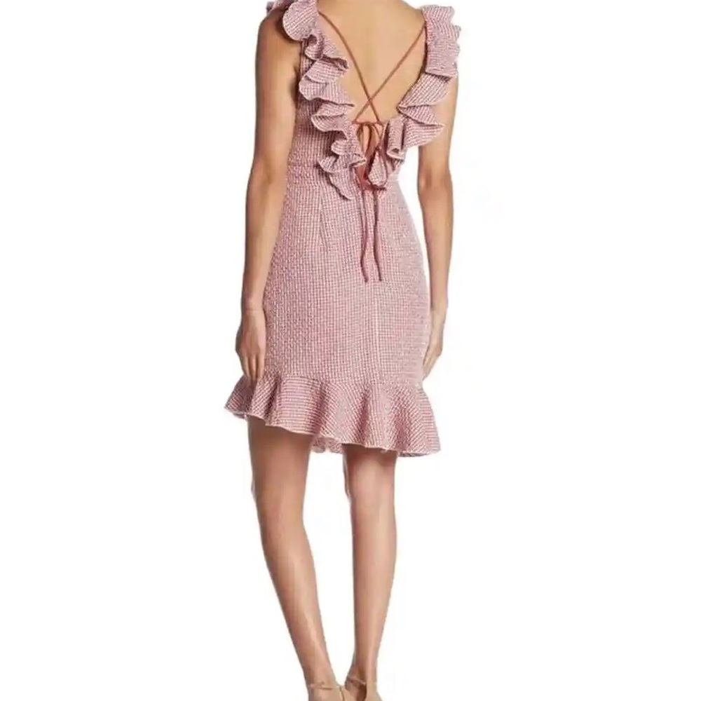 WAYF Ruffle Mini Dress - Picture 2 of 6